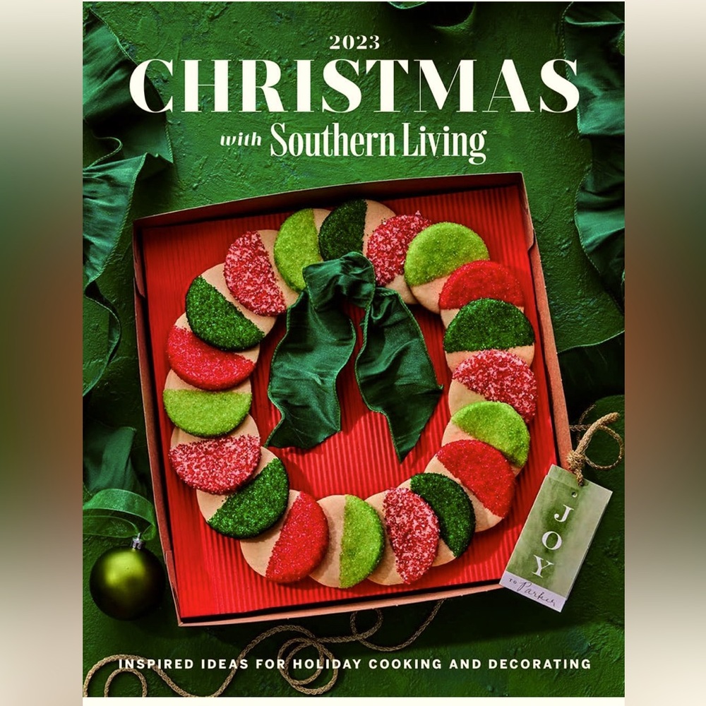 New! 2023 Christmas with Southern Living Hard Cover Book 🎄